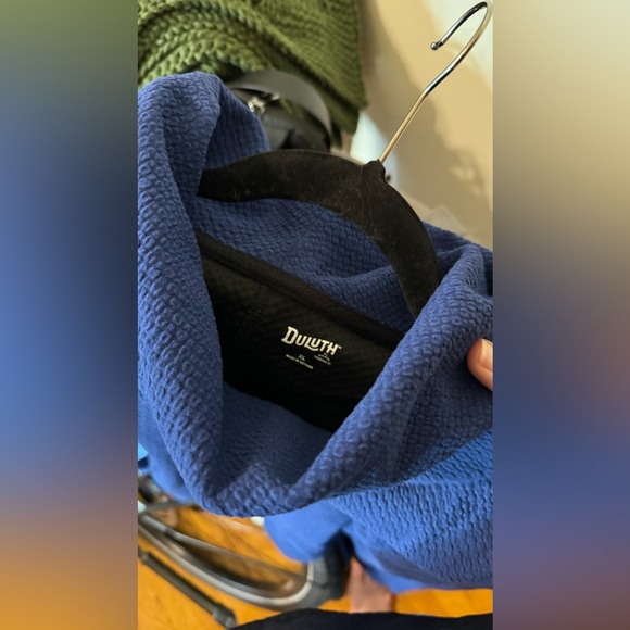 Duluth Trading Co. Women’s Textured Jacquard Funnelneck Tunic - XL - Picture 5 of 6